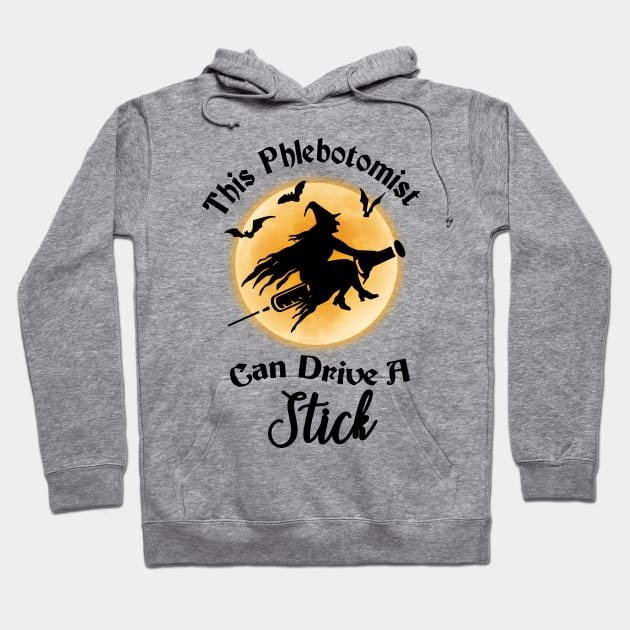 This Phlebotomist Can Drive A Stick Halloween Costume Hoodie by ValentinkapngTee